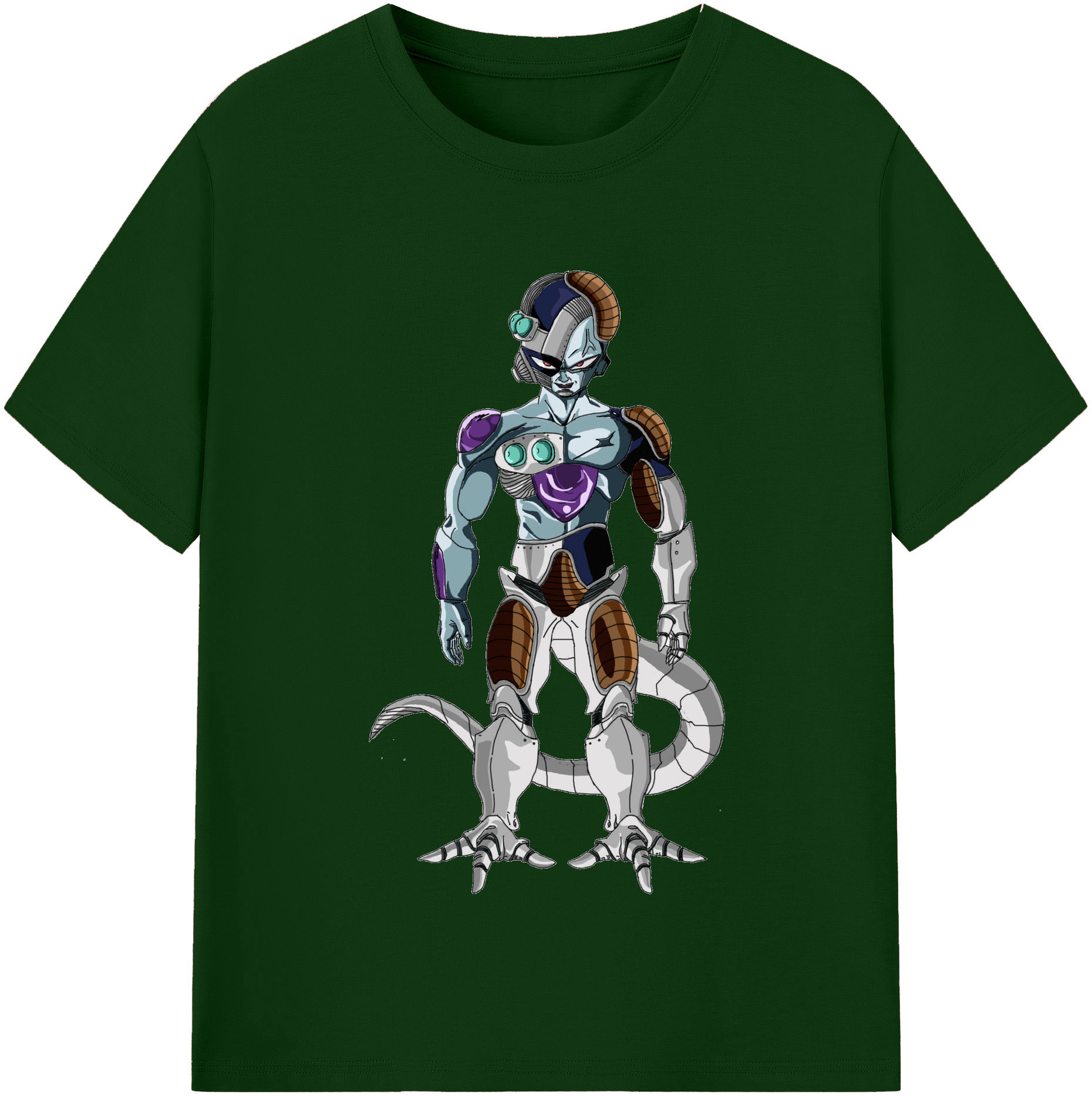 （画像用） ドラゴンボール クウラ DRAGON BALL Cooler Coora 綿100％半袖Tシャツ（フロントプリント）